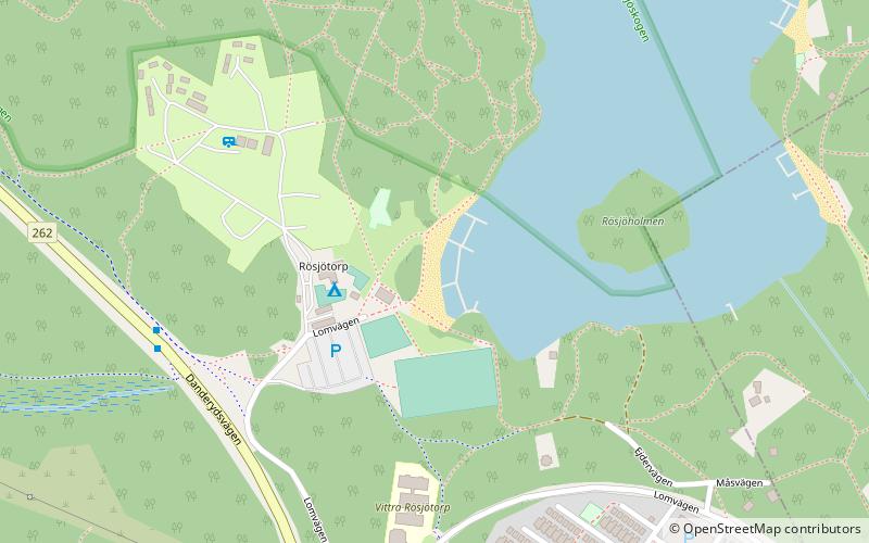 Rösjöbadet location map