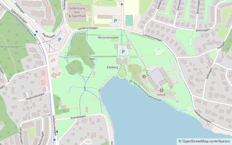 Schloss Edsberg location map