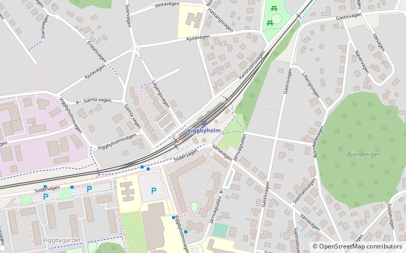 Viggbyholm location map
