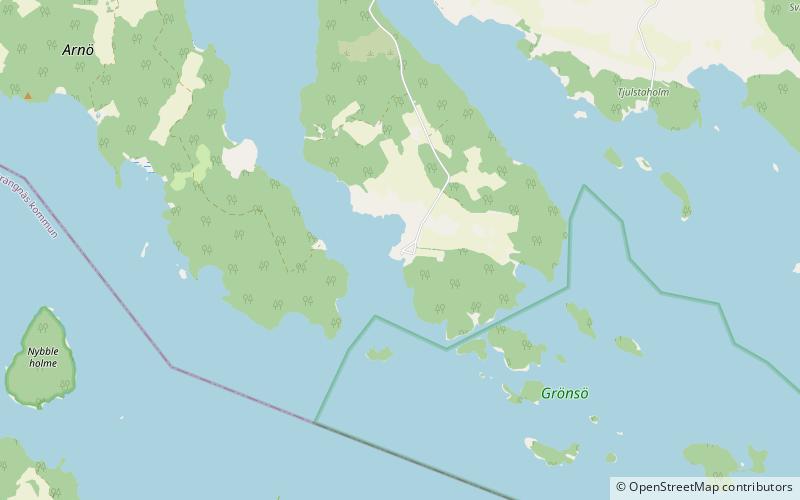 Grönsö Manor location map