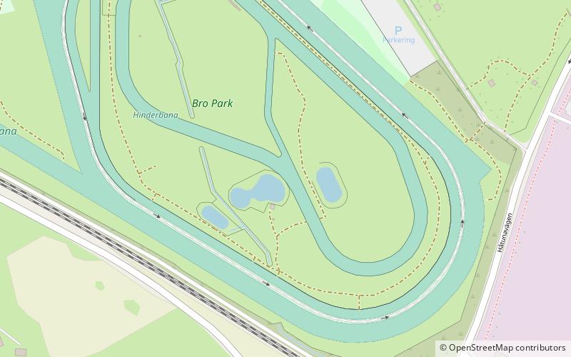 Bro Park Racecourse location map