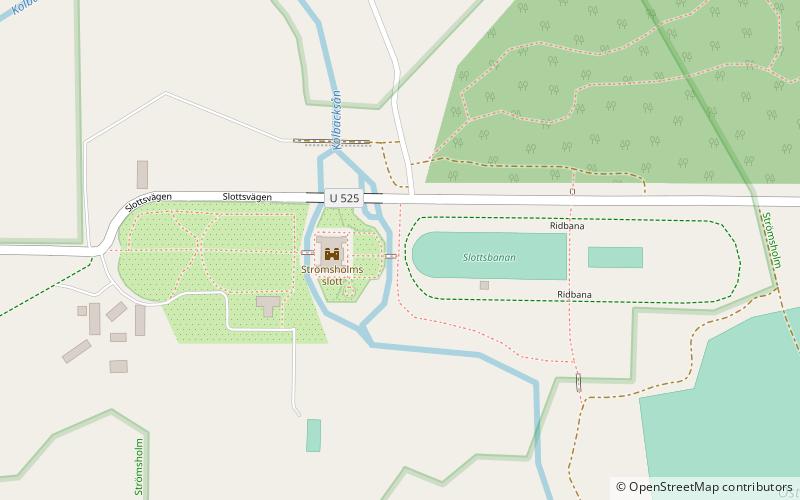 Strömsholm Palace location map