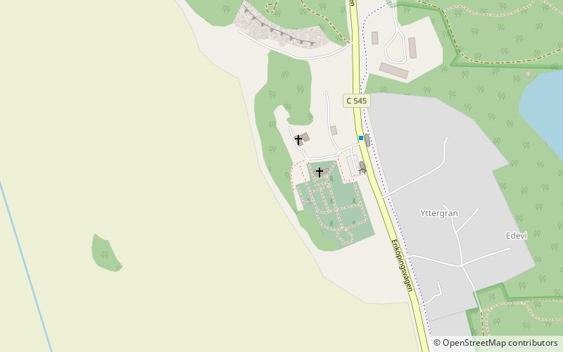 Yttergran Church location map