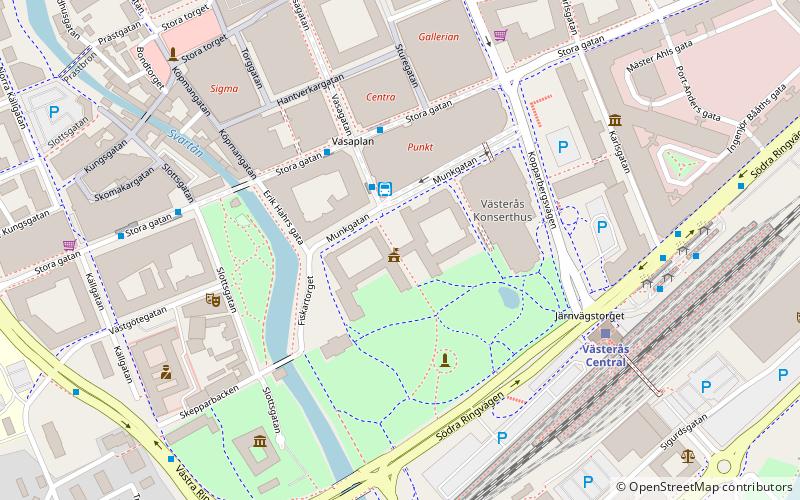 Stadshuset location map