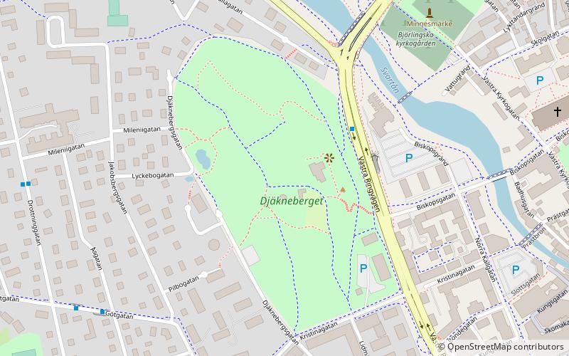 Djäkneberget location map