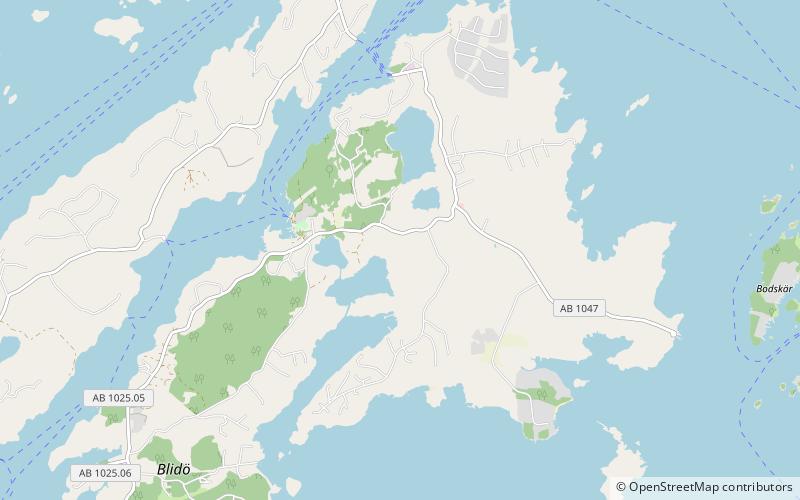 Blidö location map