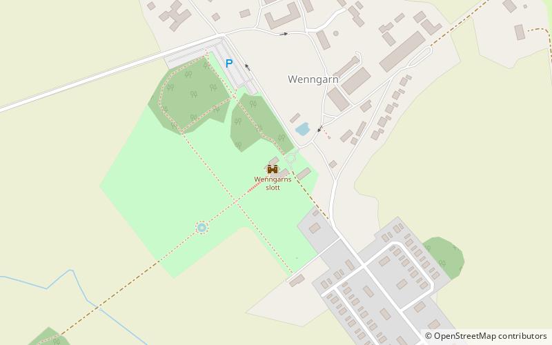 Venngarn Castle location map