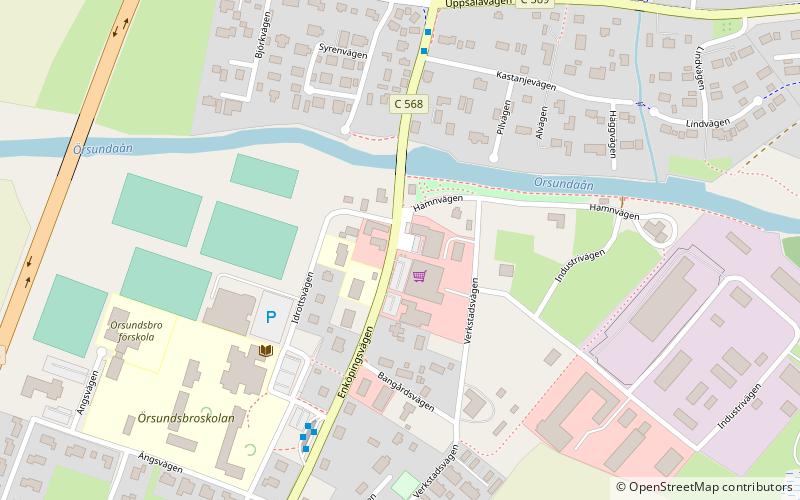 Örsundsbro location map