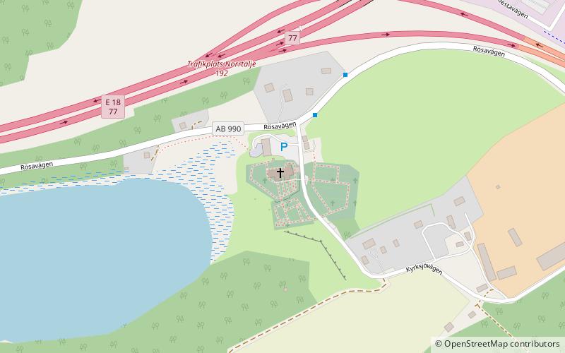 Frötuna kyrka location map