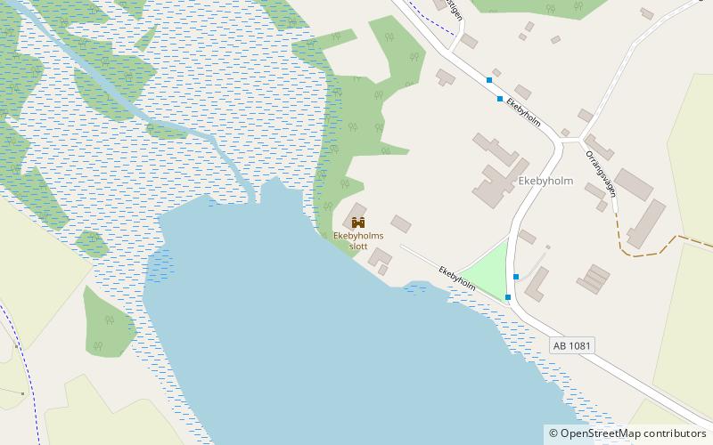 Ekebyholm Castle location map