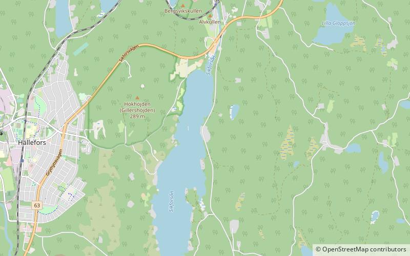 Hällefors and Grythyttan location map