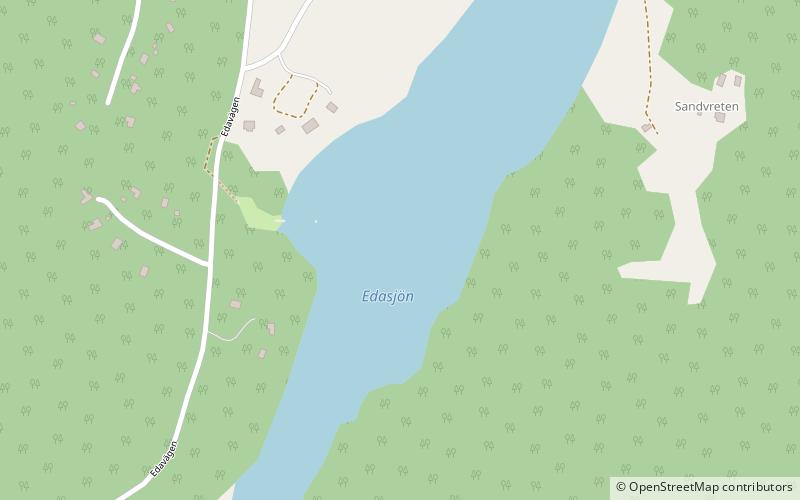 Edasjön location map