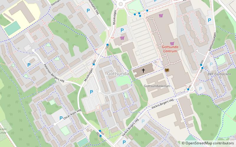 gottsunda uppsala location map