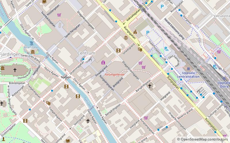 Forumgallerian location map