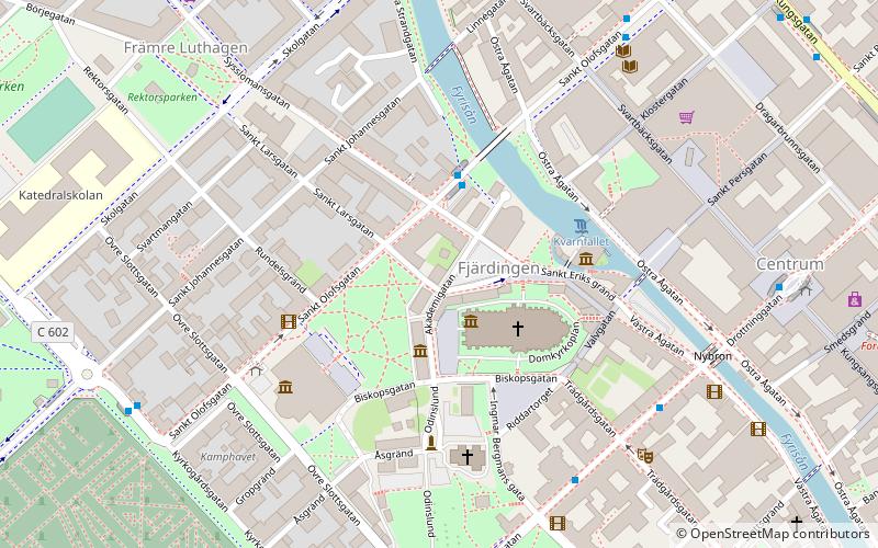 Société royale des sciences d'Uppsala location map