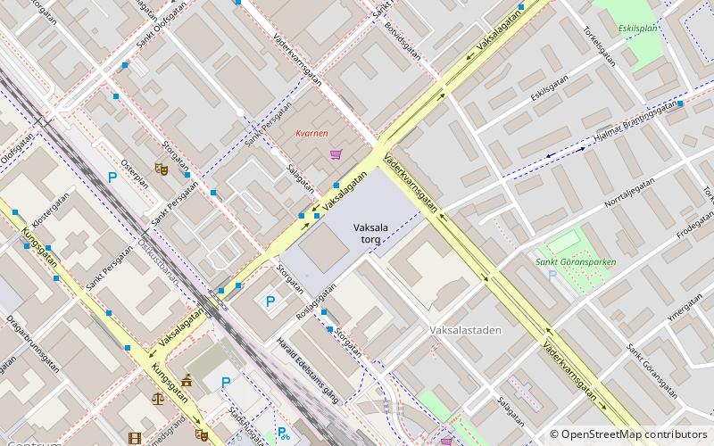 Vaksala torg location map