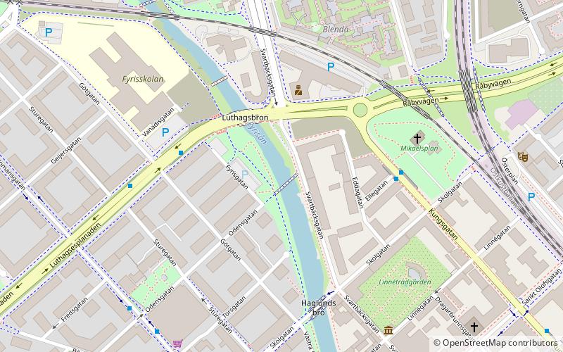 the uppsala river rafting event location map