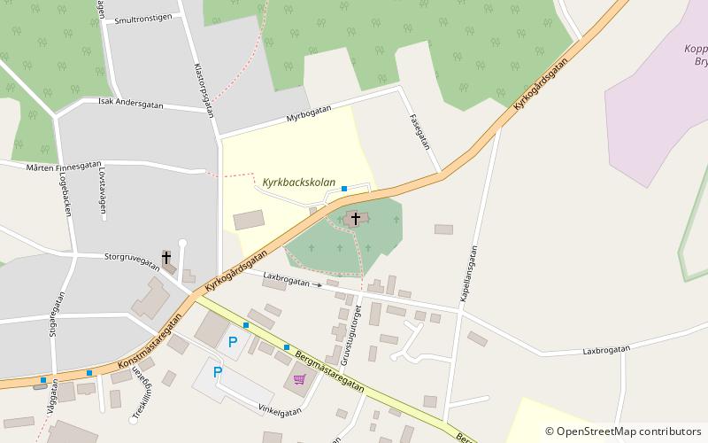 Kopparbergs kyrka location map