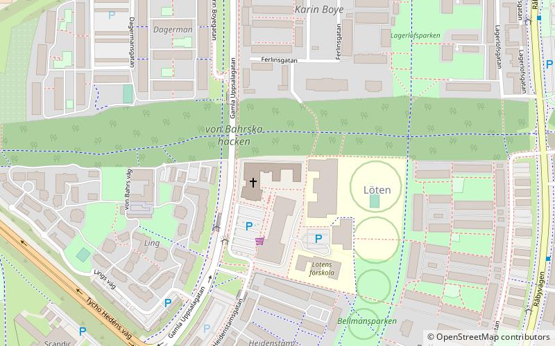 Johannelunds teologiska högskola location map