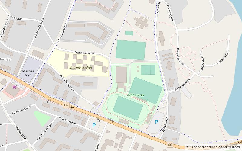 abb arena location map