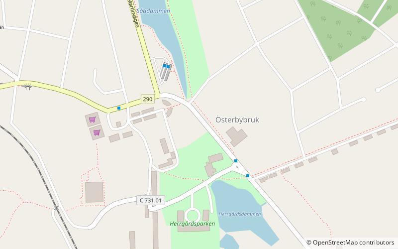 Österbybruk location map