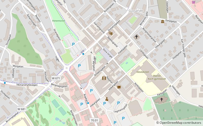 Hedemora stadshotell location map
