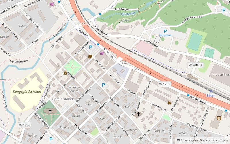 Säter location map