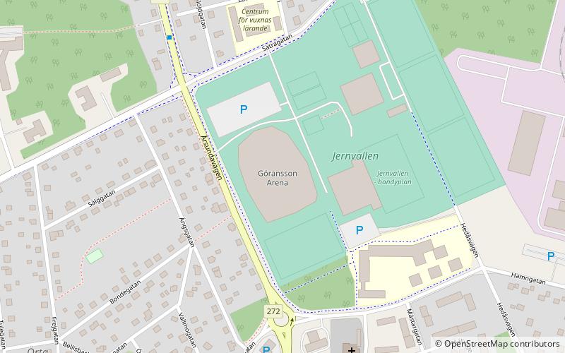 Göransson Arena location map