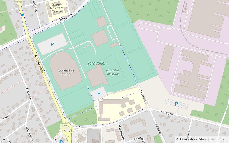 Jernvallen location map