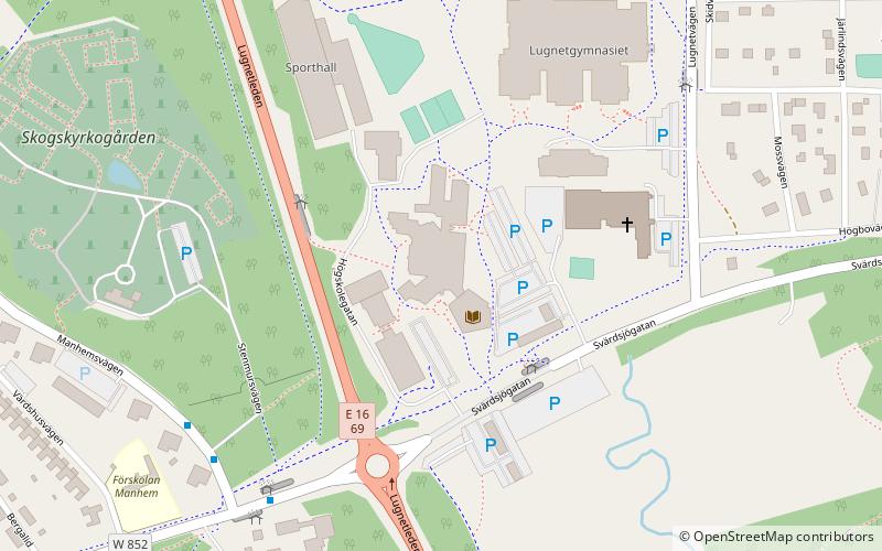 Hochschule Dalarna location map