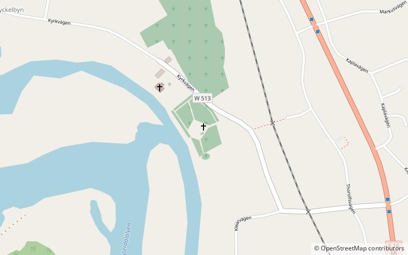 Malungs kyrka location map