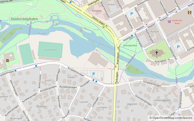 Gävle Concert Hall location map