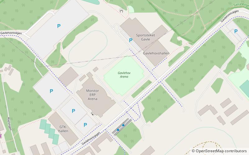 Gavlevallen location map