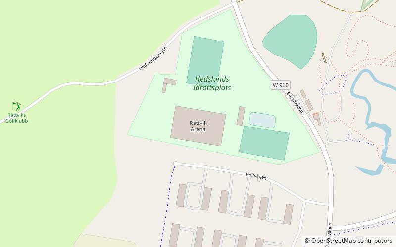 rattvik arena location map