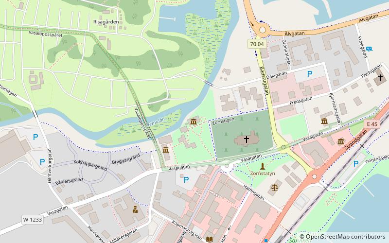 Zorngården location map