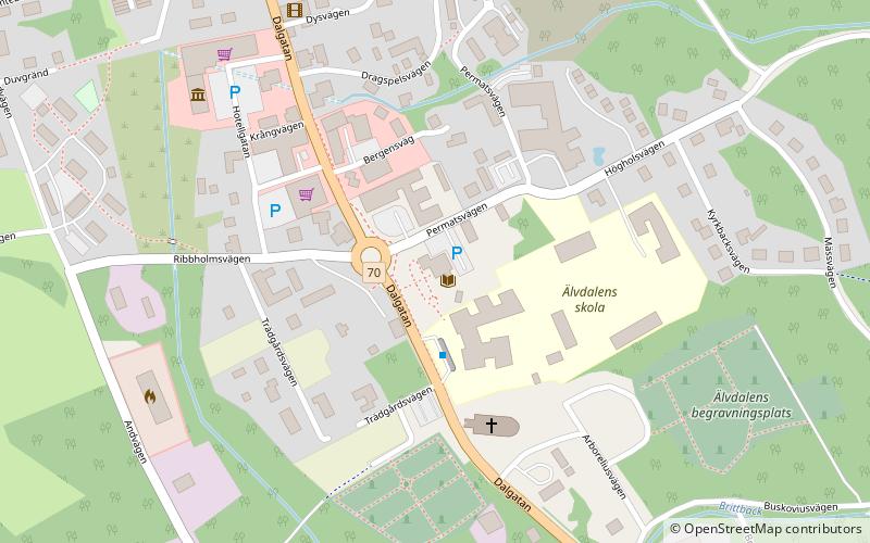 Älvdalens bibliotek location map