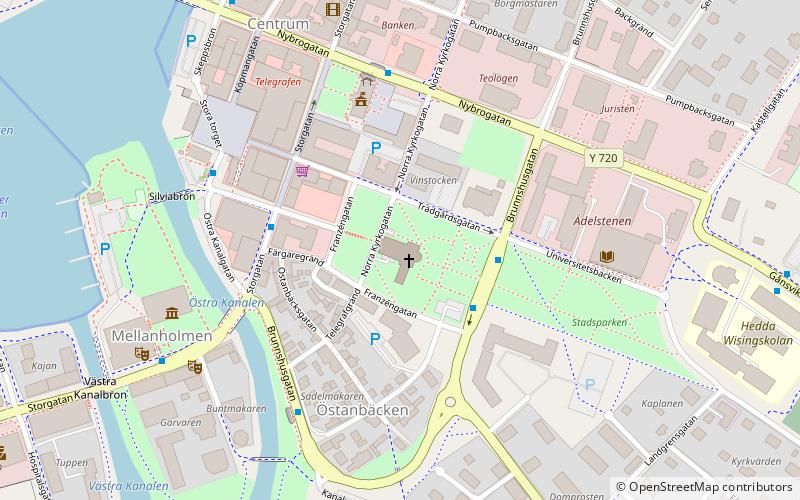 Härnösand Cathedral location map