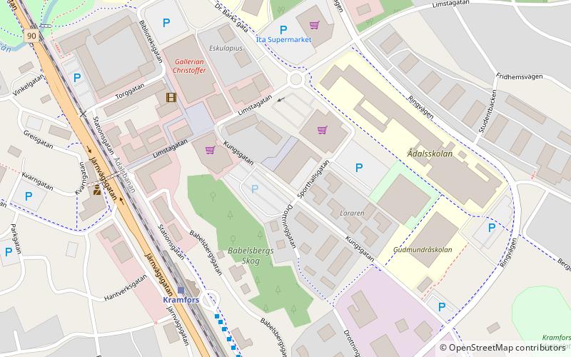 Kramfors location map