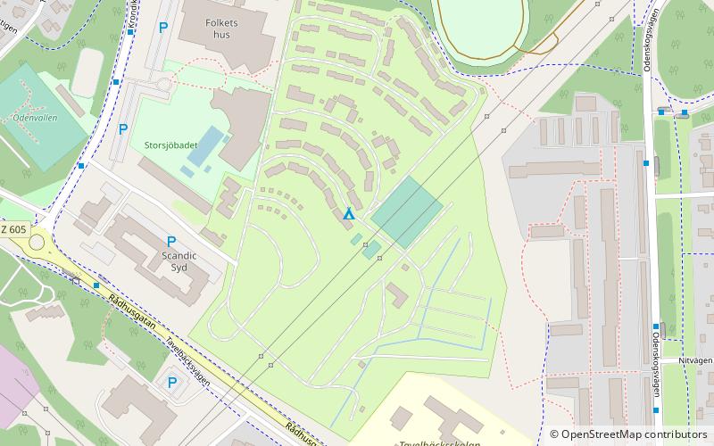 Östersunds BS location map