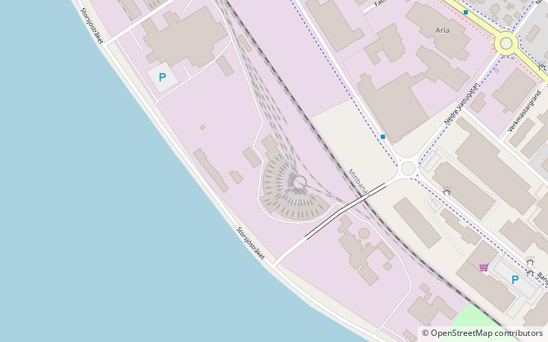 Inlandsbanan AB location map