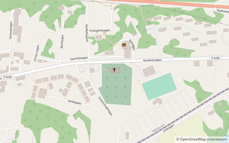 duveds kyrka location map