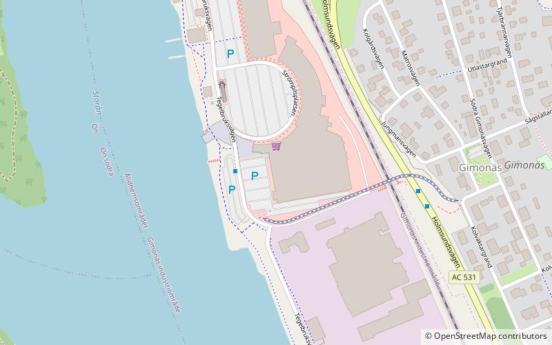 Strömpilen location map