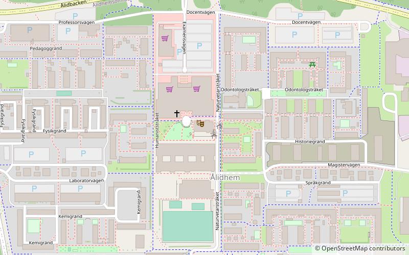 Klossen location map