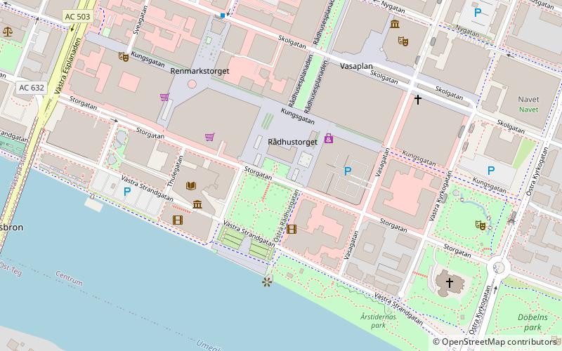 City Hall location map