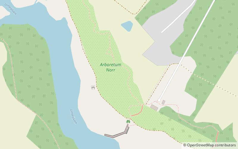 Arboretum Norr location map