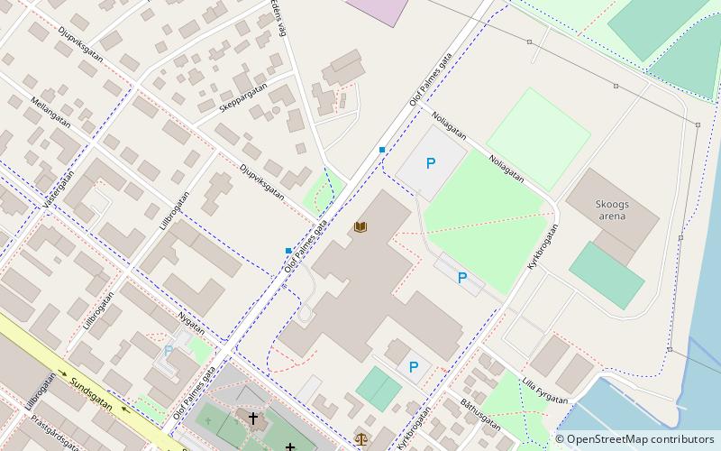 Piteå Stadsbibliotek location map