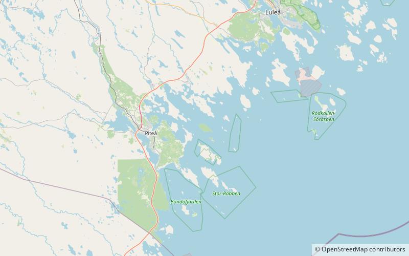Baggen location map