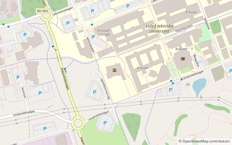 Teknikens Hus location map