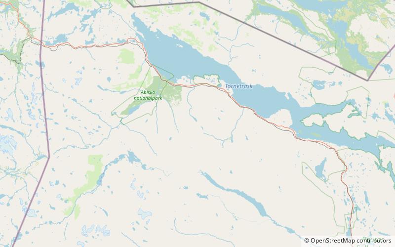 Lapporten location map