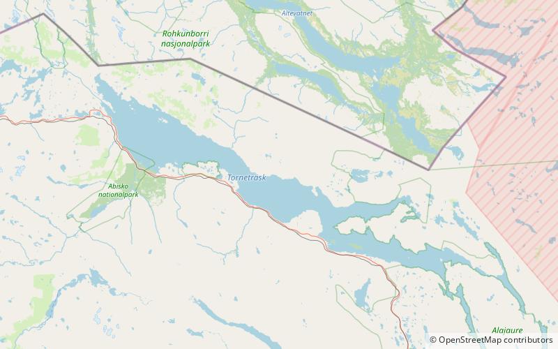 Stordalen Mire location map
